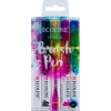 Ecoline Brush Pen > Marcador Permanente de Cores Primárias