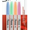 Best Sharpie Marcador Permanente Fine Pastel 4 unidades