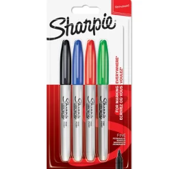 Online Sharpie Marcador Permanente Fine 4 unidades