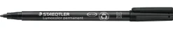 Staedtler Lápis E Lapiseiras|Escrita > Marcador Permanente Lumocolor 1Mm Preto