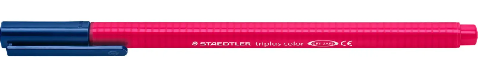 Online Staedtler Marcador Ponta Fibra Triplus Vermelho