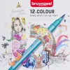 Bruynzeel Brush Pen > Marcador Ponta Pincel 12 Unidades (artigo sortido)