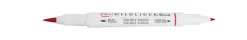 Clearance Zebra Marcador 2 Pontas Brush Pen Cool + Refined Vermelho