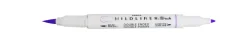 Clearance Zebra Marcador 2 Pontas Brush Pen Cool + Refined Violeta