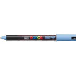 New Uni Marcador Posca Pc-1Mr Azul Glacier