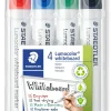 Clearance Staedtler Marcador Quadro Branco Lumocolor 4 unidades