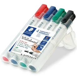 Clearance Staedtler Marcador Quadro Branco Lumocolor 4 unidades