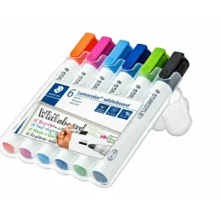 Staedtler Marcadores E Sublinhadores|Escrita > Marcador Quadro Branco Lumocolor 6 unidades