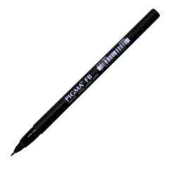 Sakura Brush Pen > Marcador Tinta Pigma Preta Ponta Pincel F