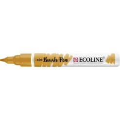 Ecoline Brush Pen > Marcador Tinta Solúvel em Àgua Cor Ocre Escuro
