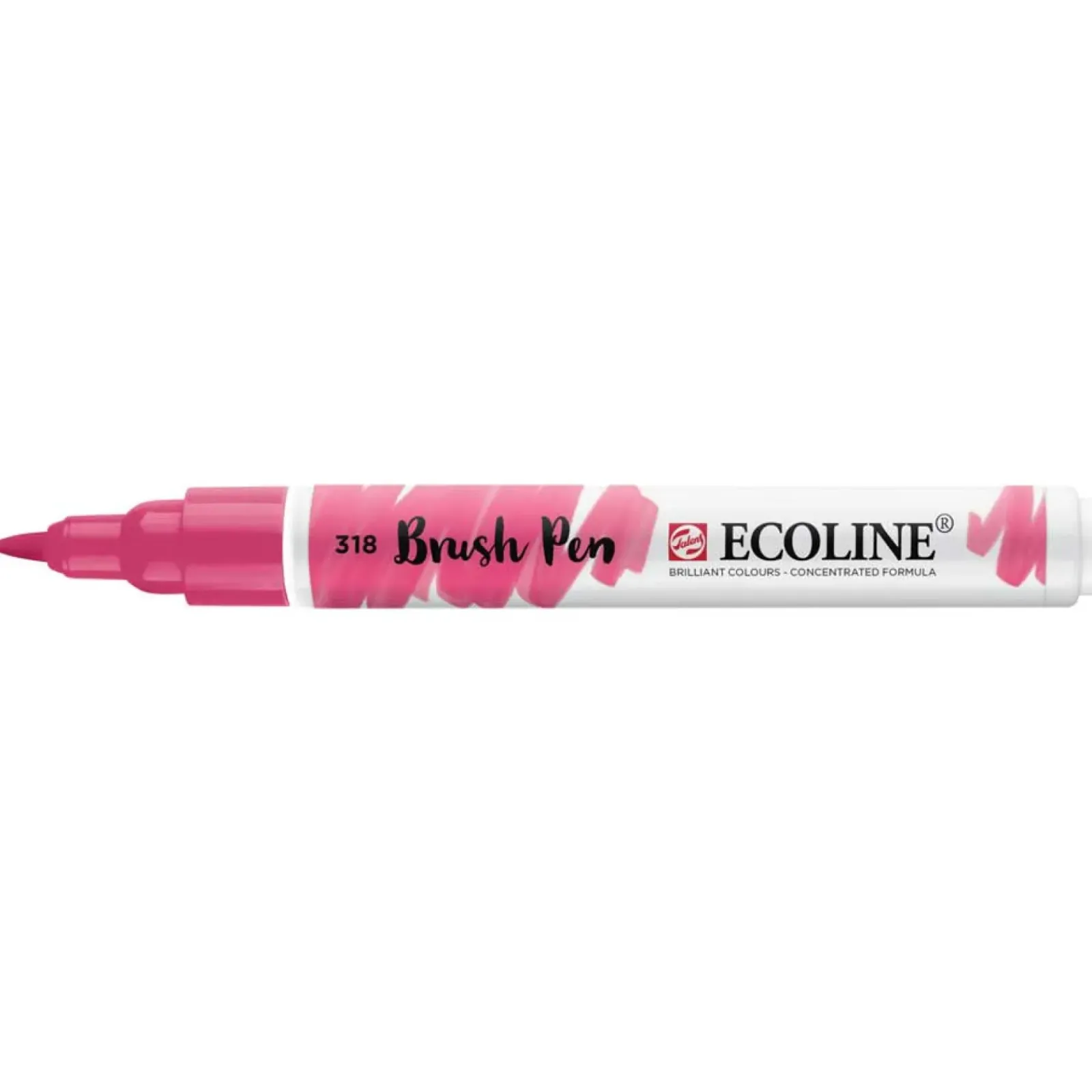 Ecoline Brush Pen > Marcador Tinta Solúvel em Àgua Cor Carmim