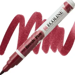 Ecoline Brush Pen > Marcador Tinta Solúvel em Àgua Cor Castanho Avermelhado