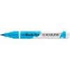 Ecoline Brush Pen > Marcador Tinta Solúvel em Àgua Cor Azul Celeste
