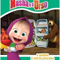 Sale Nuvem De Letras Masha e o Urso - A Masha é Muito Gulosa