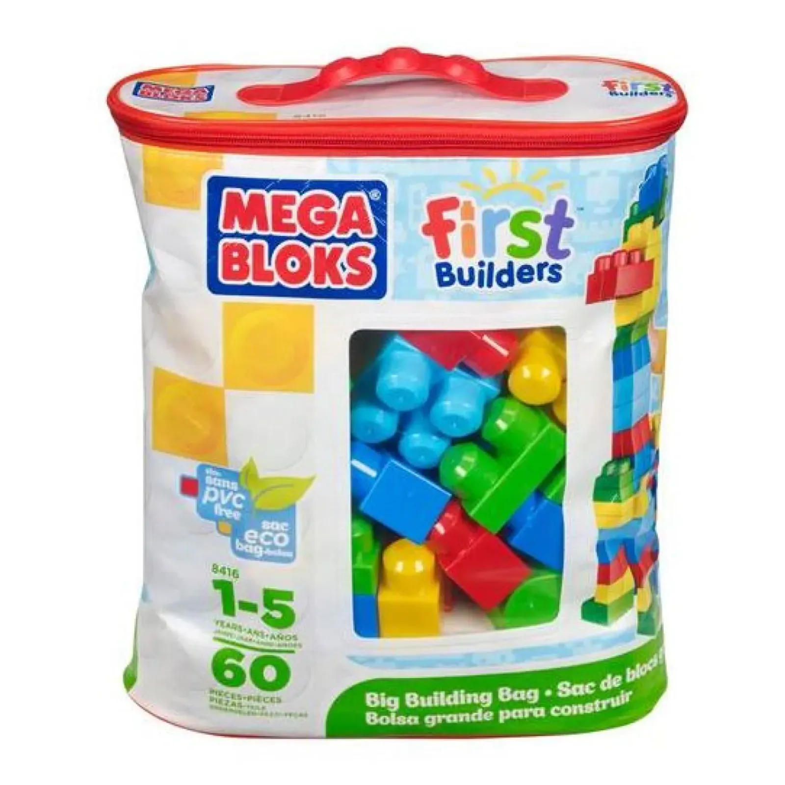 Outlet Megabloks Mega Bolsa 60 Peças
