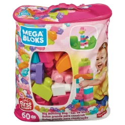 Megabloks Jogos De Família E Amigos > Mega Bolsa 60 Peças Pastel