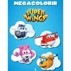 New Dom Quixote Megacolorir Super Wings de Vários Autores