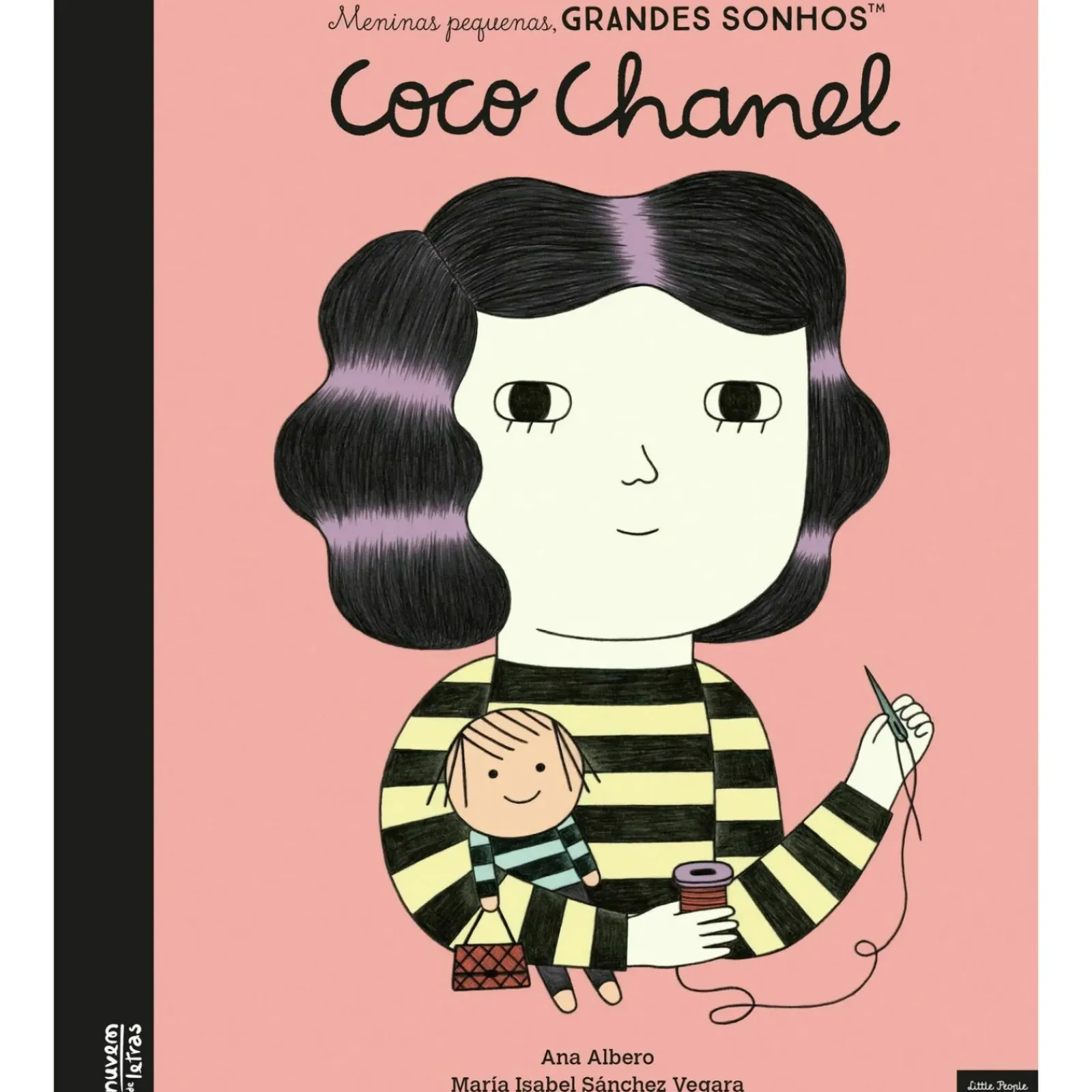 Nuvem De Letras Literatura Infantil > Meninas Pequenas, Grandes Sonhos - Coco Chanel de Maria Isabel Sánchez Vegara
