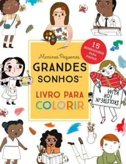 Nuvem De Letras Atividades > Meninos Pequenos, Grandes Sonhos de M.ª Isabel Sánchez Vegara - Livro para Colorir