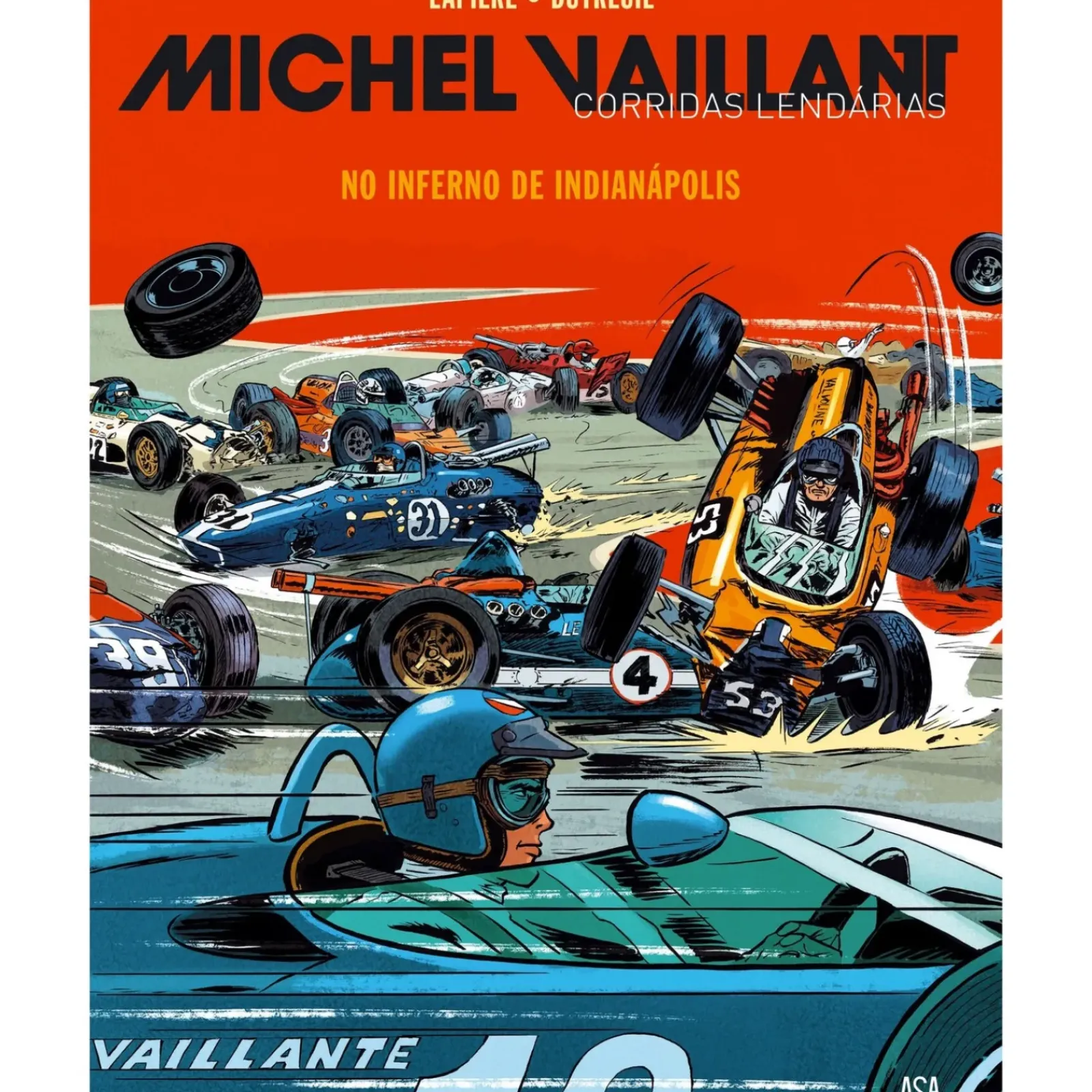 Asa Banda Desenhada E Novelas Gráficas > Michel Vaillant - Corridas Lendárias de Denis Lapière