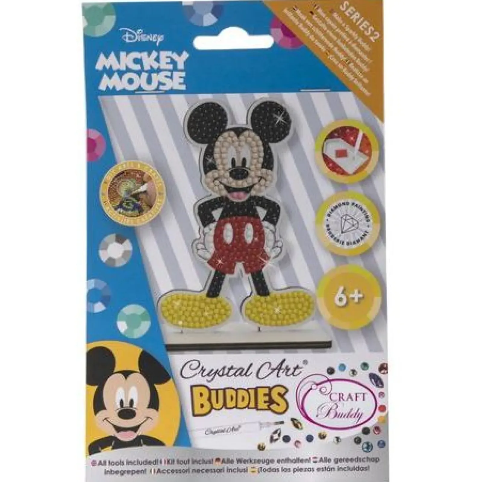 Crystal Art Didáticos > Mickey, Buddy