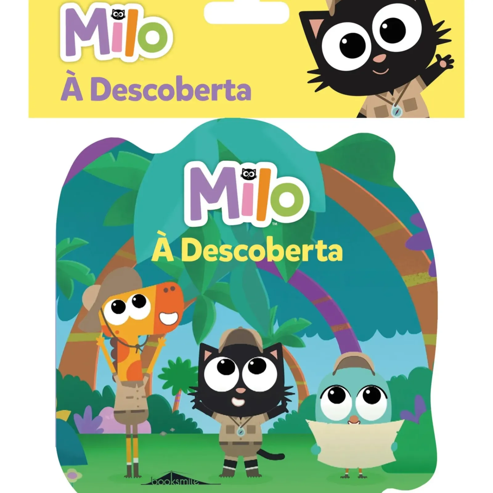 Booksmile Bebé > Milo, à Descoberta (Livro Banho)