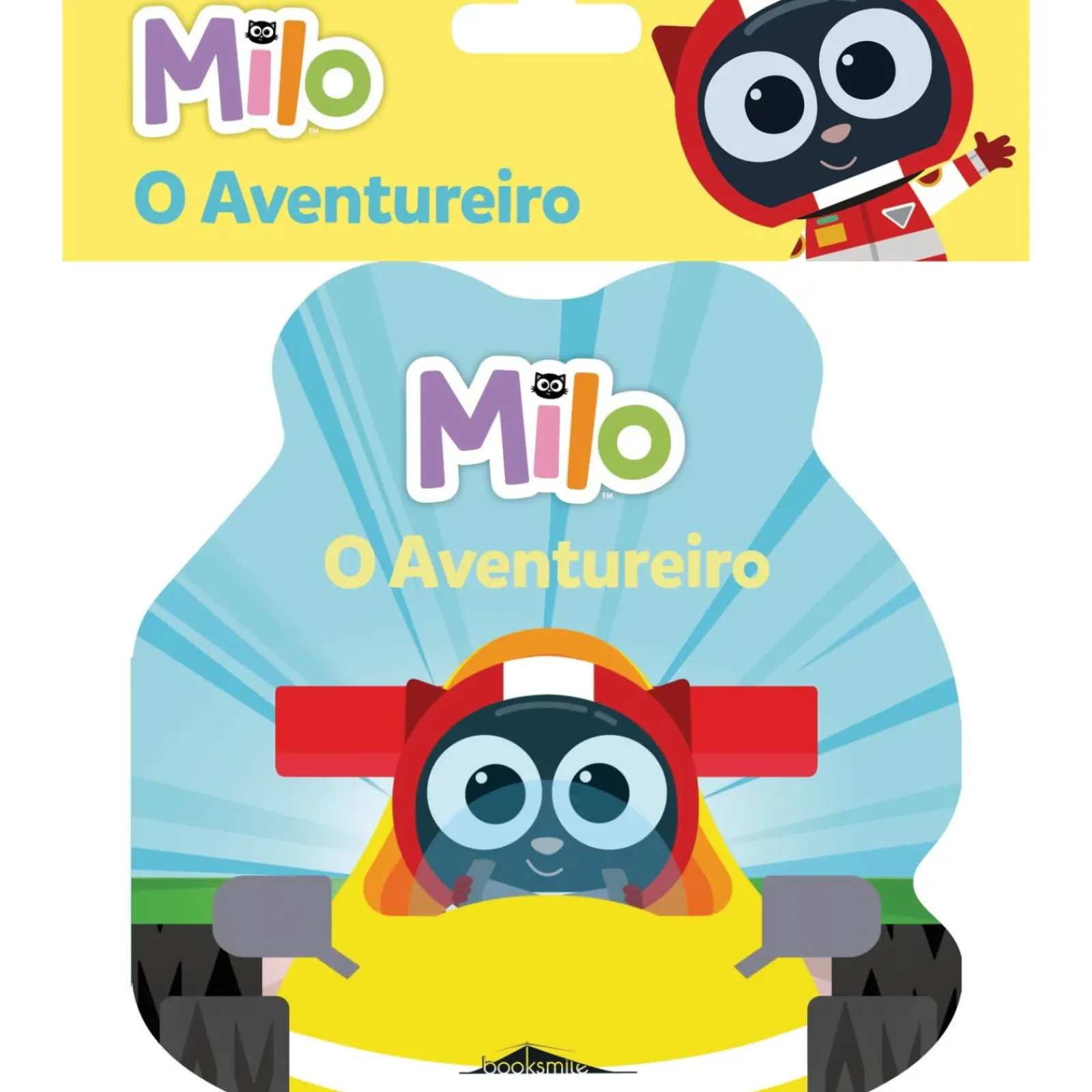 Booksmile Milo, o Aventureiro (Livro de Banho)
