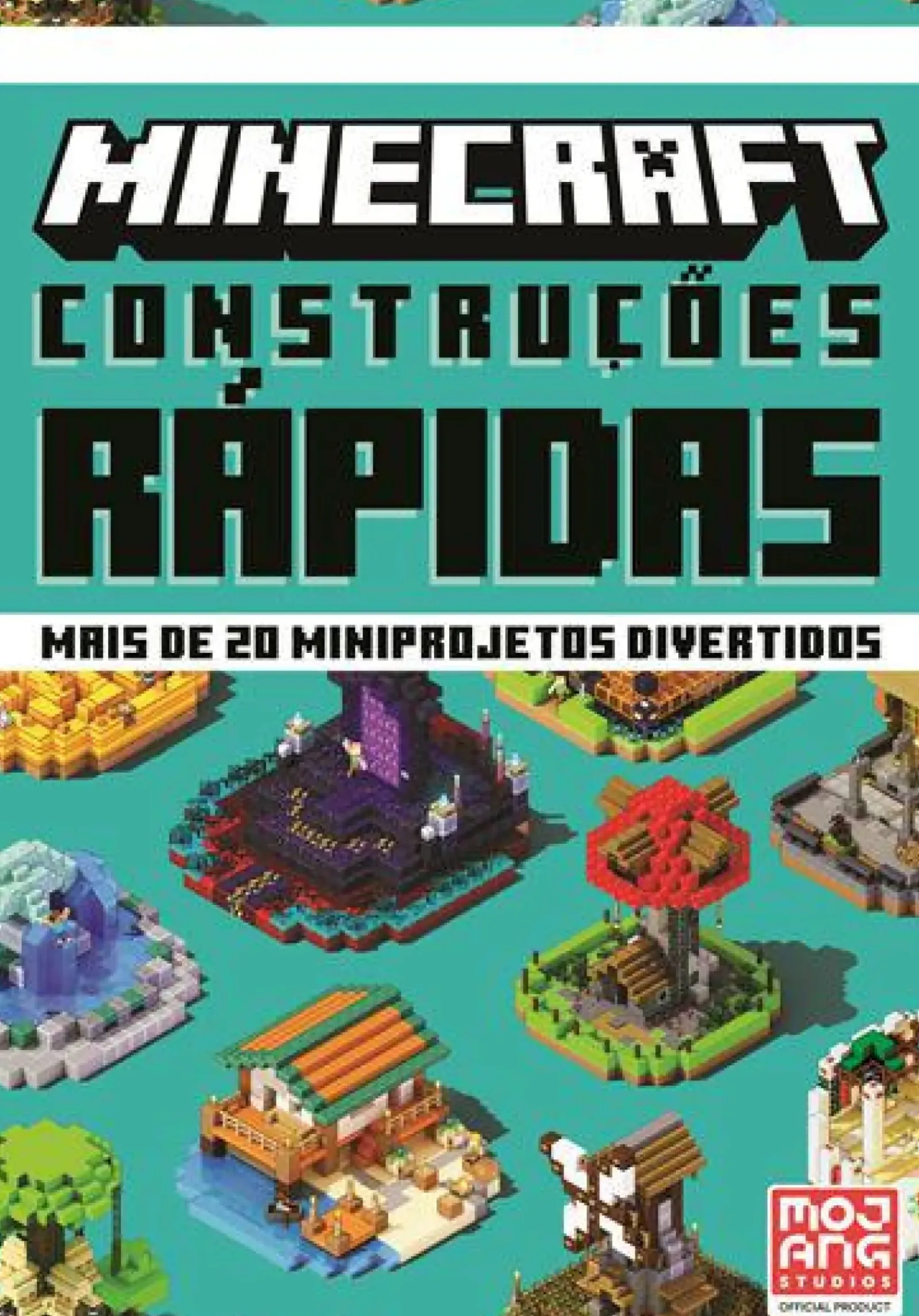 Booksmile Coleções Juvenis > Minecraft - Construções Rápidas de Thomas McBrien - Mais de 20 Miniprojetos Divertidos