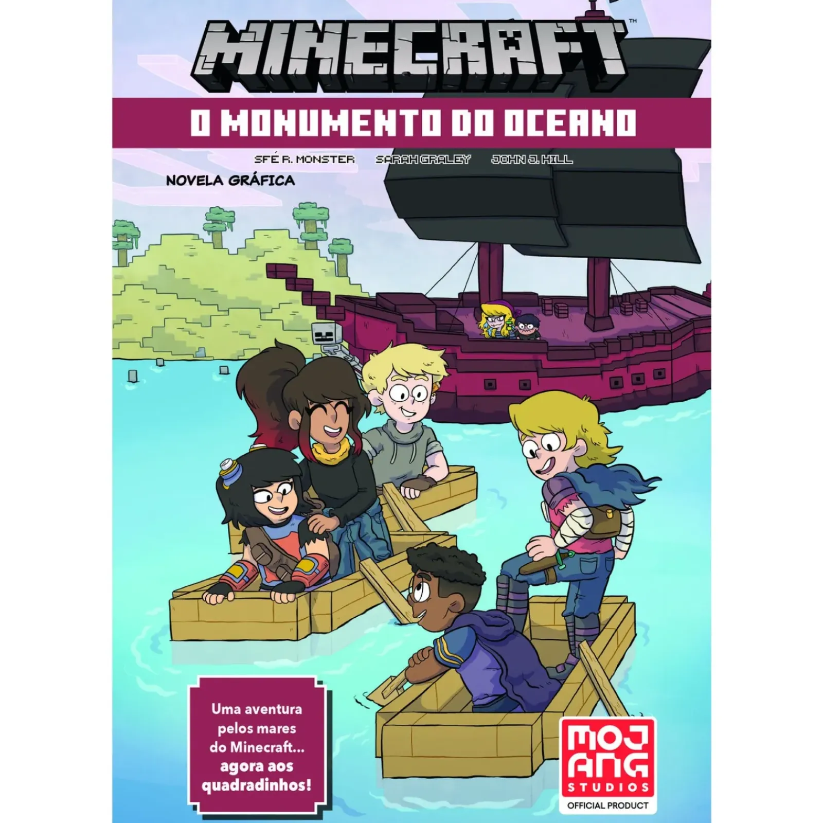 Booksmile Banda Desenhada E Novelas Gráficas > Minecraft: o Monumento do Oceano de Sfe R. Monster
