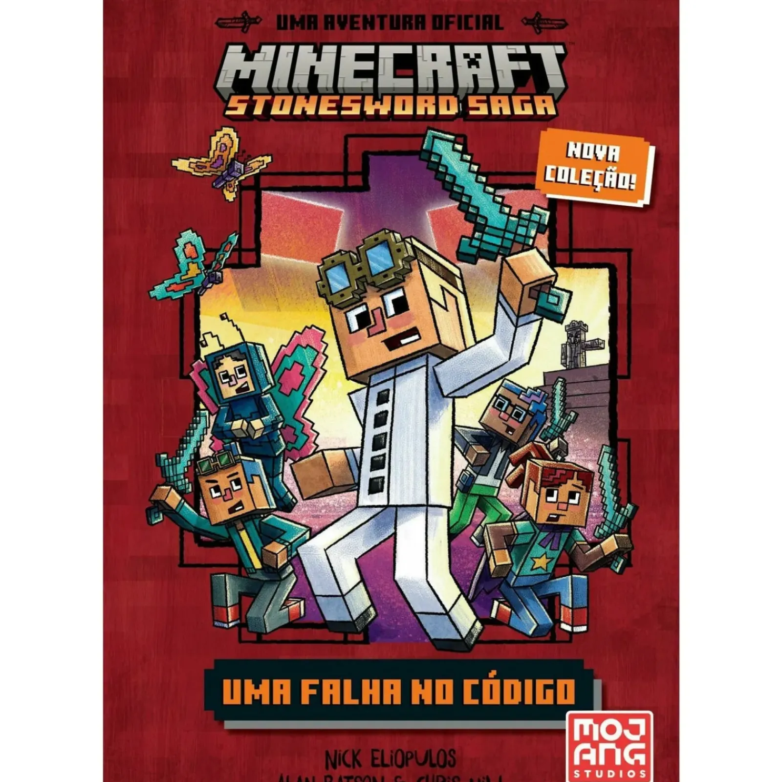 Online Booksmile Minecraft 1 Stonesword Saga - uma Falha no Código de Nick Eliopulos