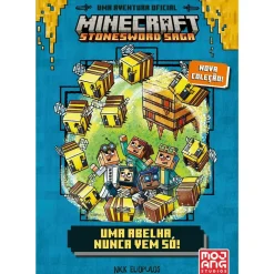 Booksmile Coleções Juvenis > Minecraft - uma Abelha Nunca Vem Só! de Nick Eliopulos