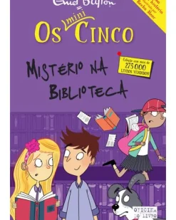 Oficina Livro Coleções Juvenis > Mini Cinco 16 - os Cinco e o Mistério na Biblioteca