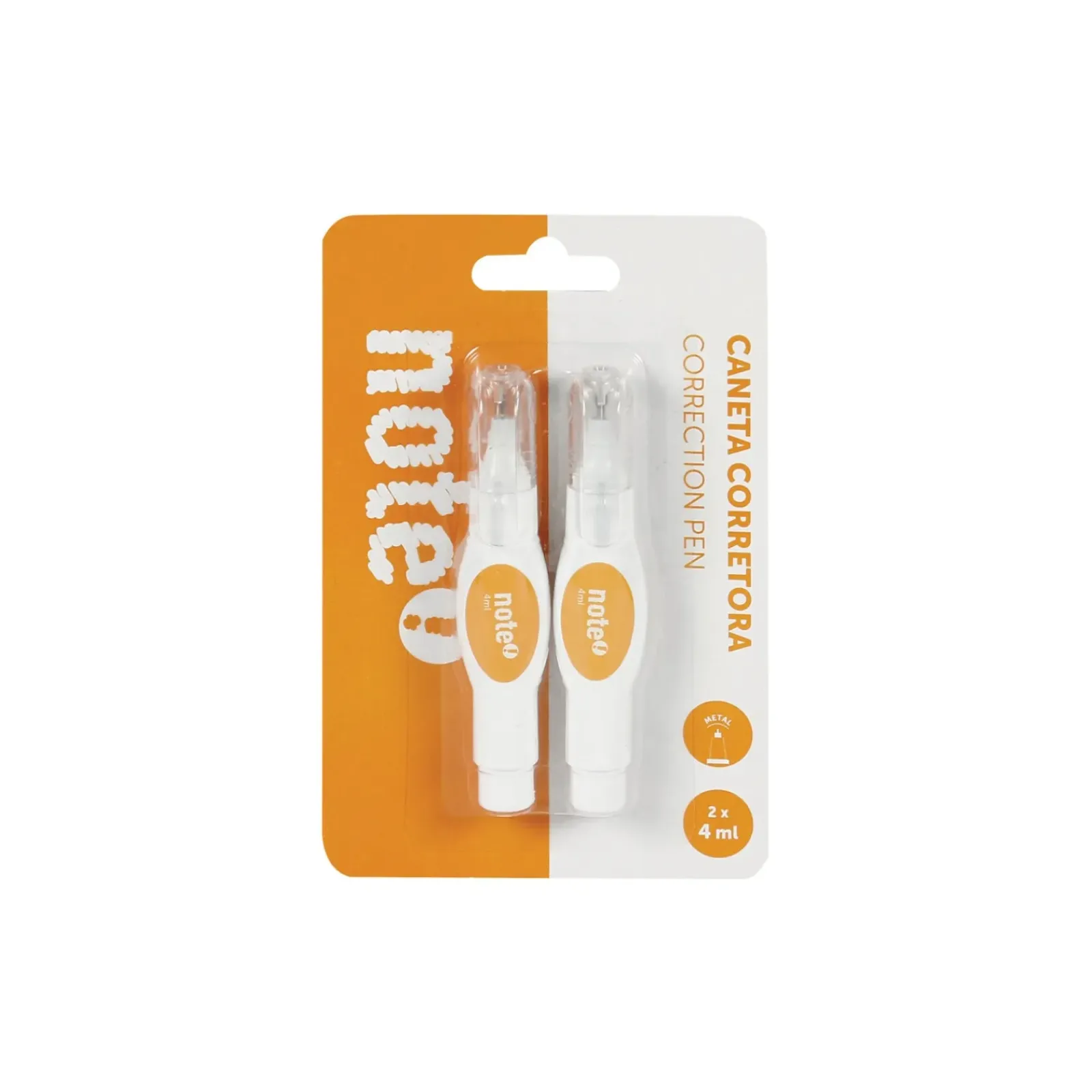 New Note! Mini Corretor 4 ml 2 unidades