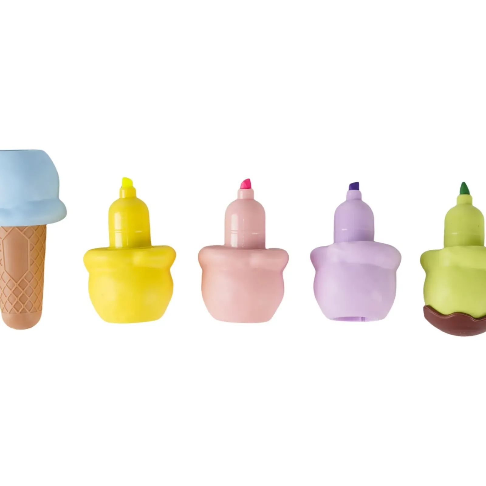 Best Sem Marca Mini Marcador Fluor Gelado 5 Unidades