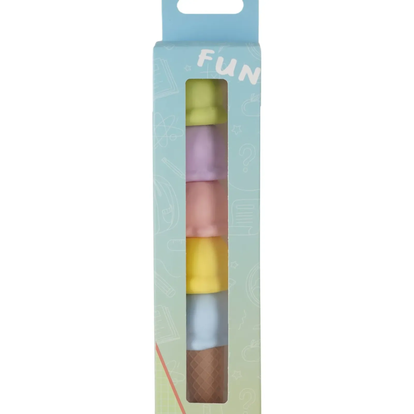 Best Sem Marca Mini Marcador Fluor Gelado 5 Unidades