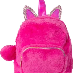 Outras Marcas Pré-Escolar > Mini Mochila Peluche Rosa
