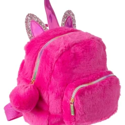 Outras Marcas Pré-Escolar > Mini Mochila Peluche Rosa