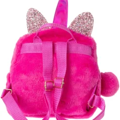 Outras Marcas Pré-Escolar > Mini Mochila Peluche Rosa