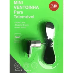 New Echo Mini Ventoinha Para Telemóvel Micro Usb