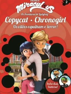 New Booksmile Miraculous: as Aventuras de Ladybug 2 de Vários Autores - Copycat e Chronogirl - os Vilões Espalham o Terror! (4ª Edição)
