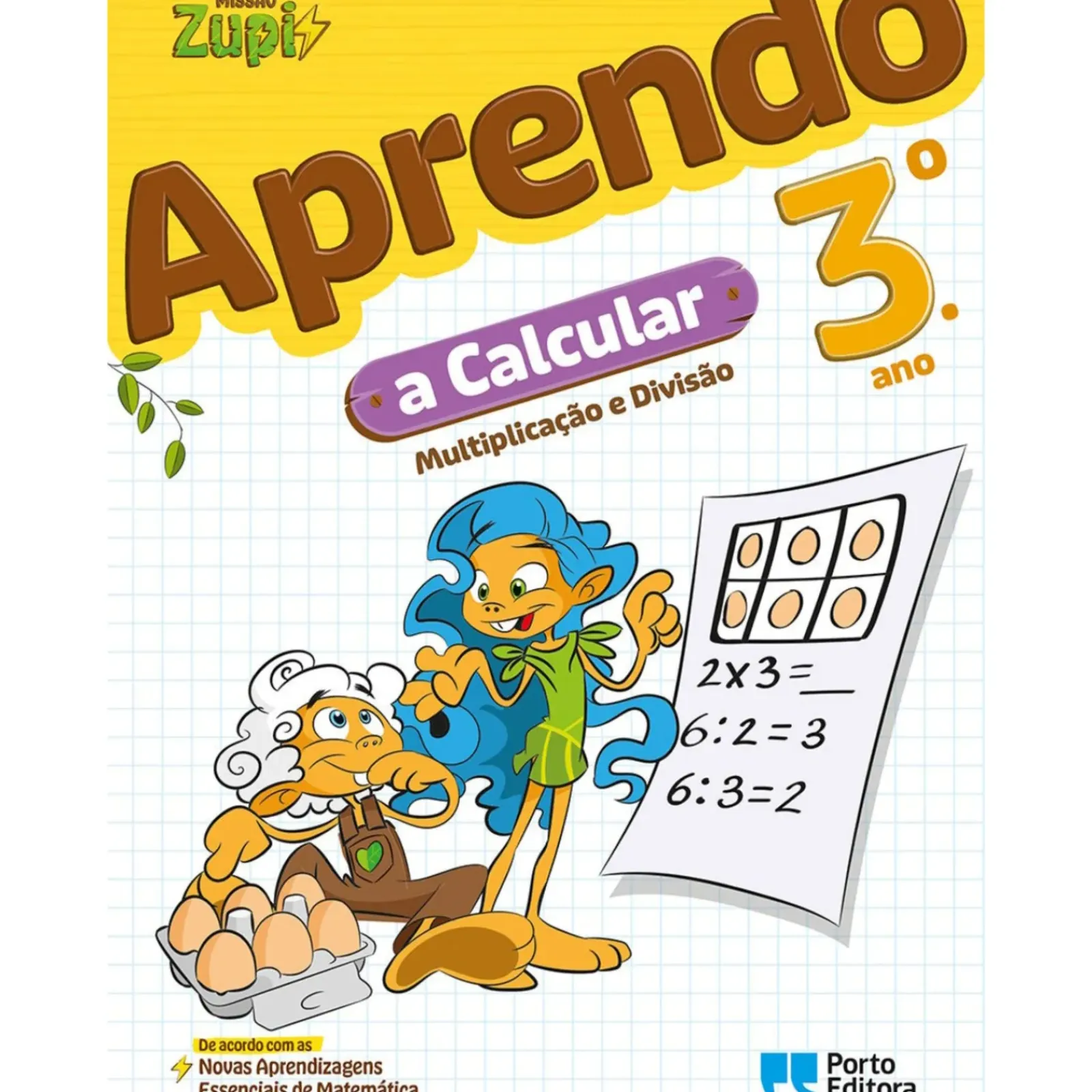 Clearance Porto Editora Missão Zupi - Aprendo A Calcular - 3.º Ano