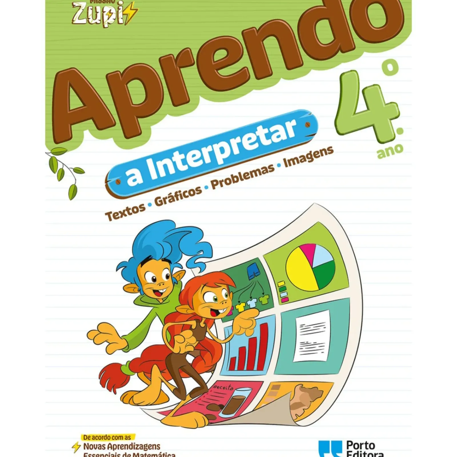 Sale Porto Editora Missão Zupi - Aprendo A Interpretar - 4.º Ano