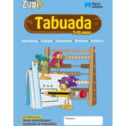 New Porto Editora Missão Zupi - Tabuada - 7-10 Anos