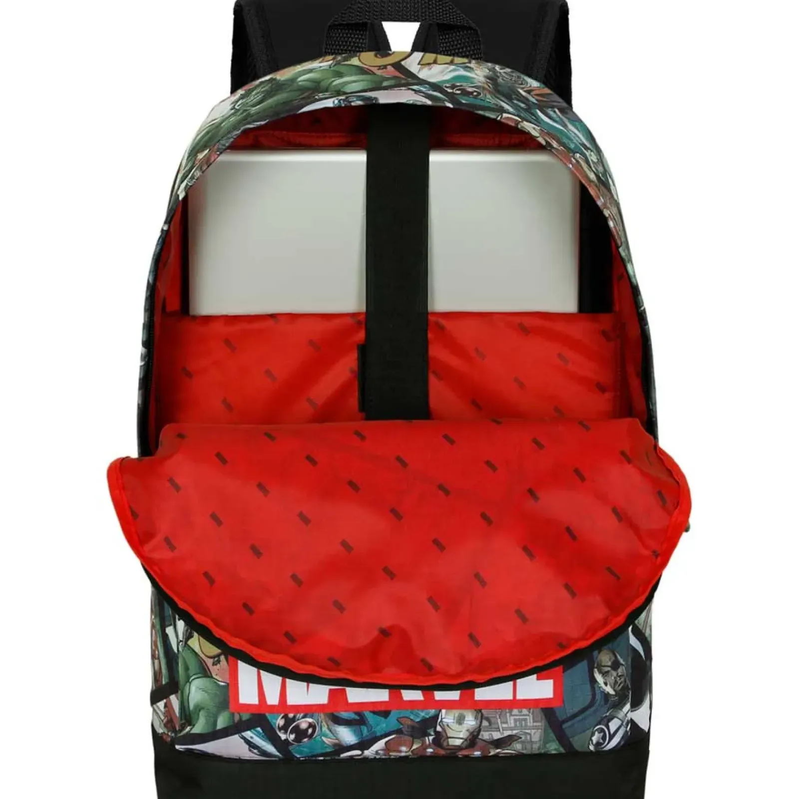 Avengers Juvenil > Mochila - React