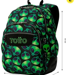 Totto Infantil > Mochila Com Base Borracha Alien