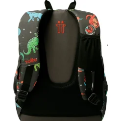Best Totto Mochila Com Base Borracha Dino Preto