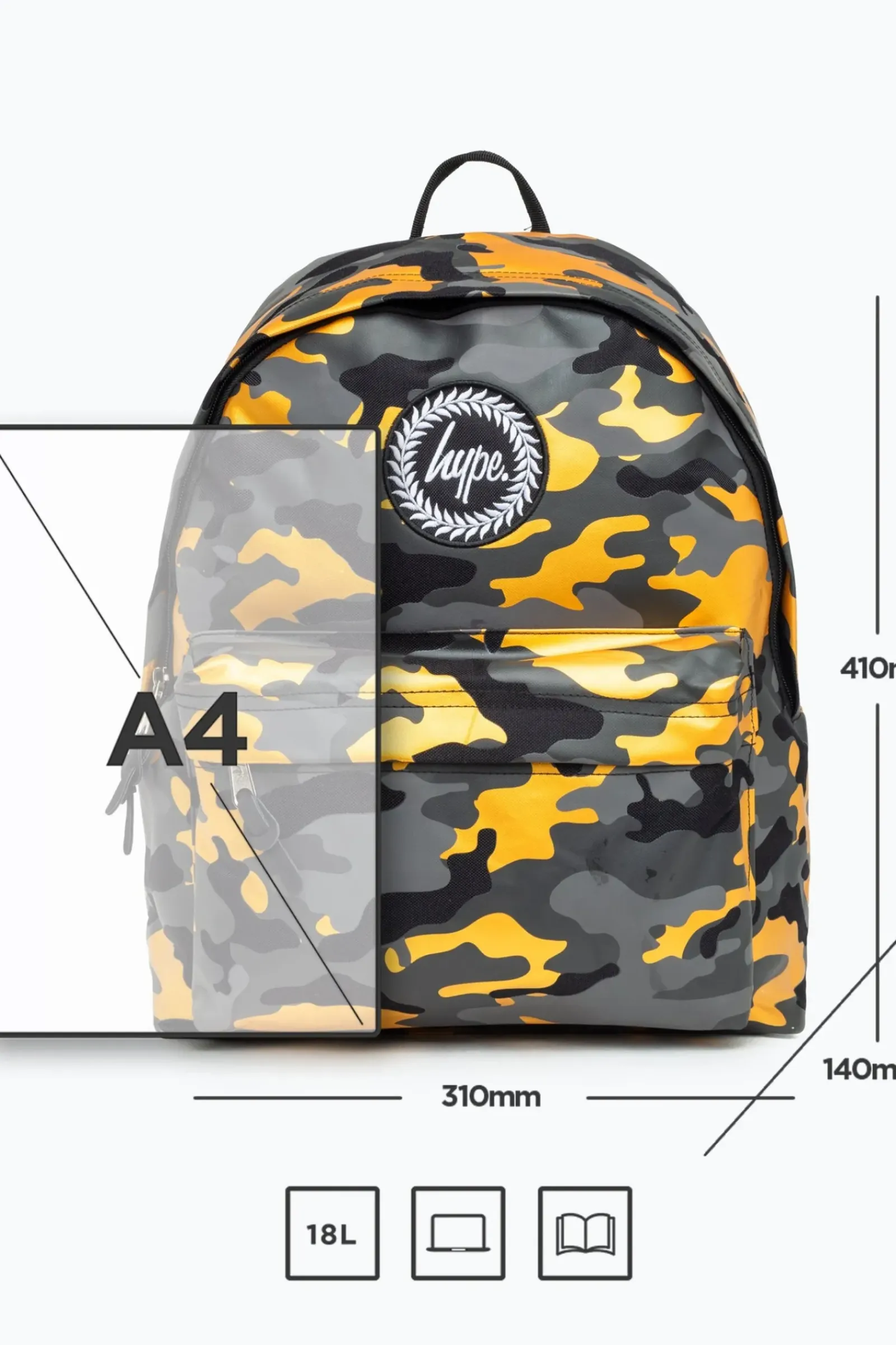Hype Juvenil > Mochila Gold Camo