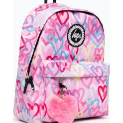 Hype Juvenil > Mochila Graffiti Hearts Rosa