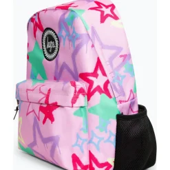Online Hype Mochila Graffiti Stars Badge Rosa