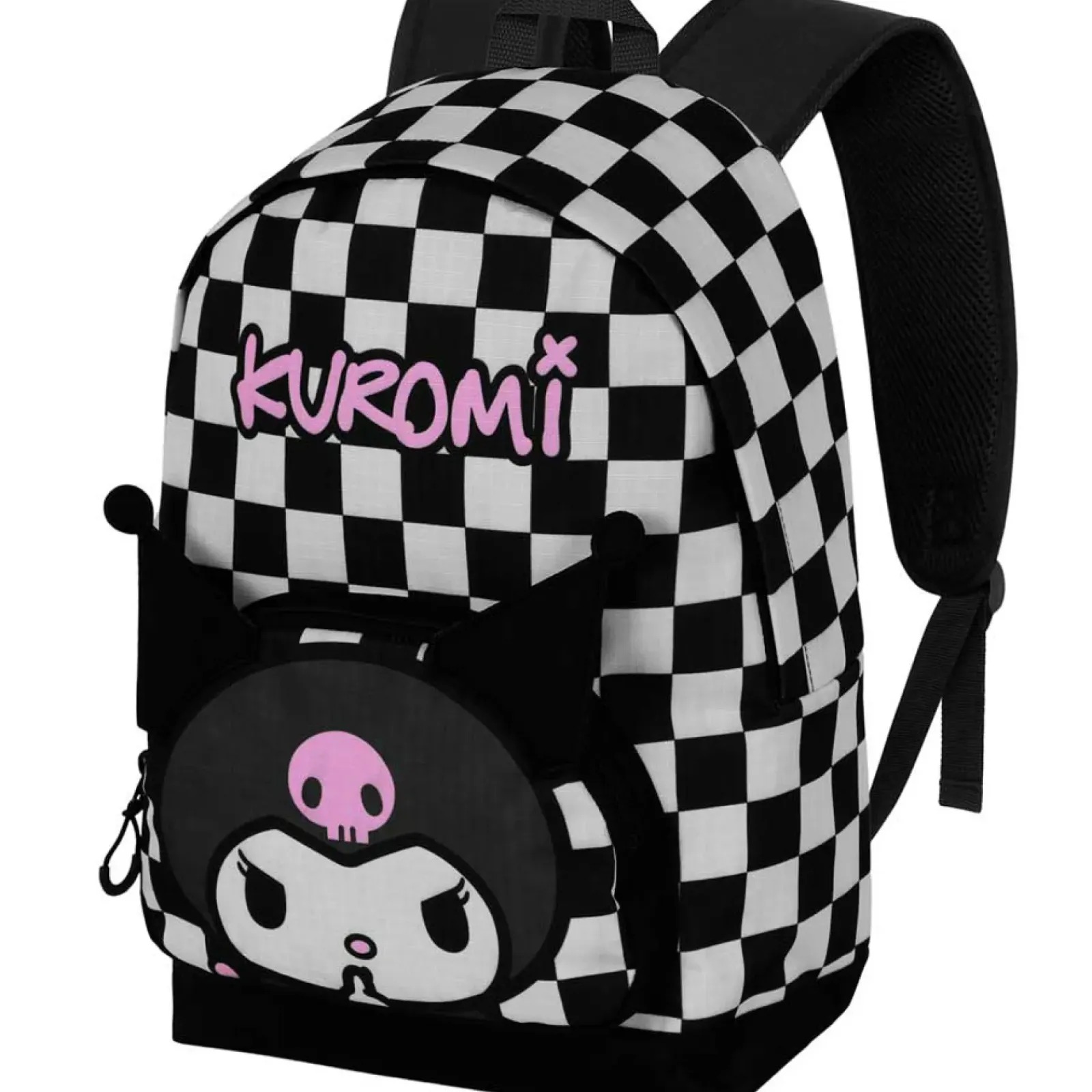 Hot Karactermania Mochila - Kuromi Xadrez Fan 2.2